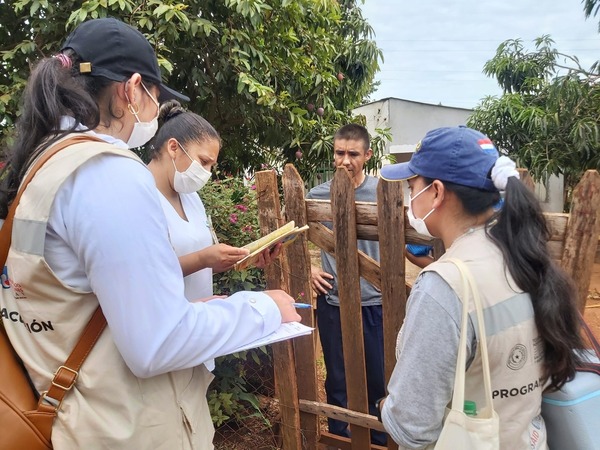 En una semana, brigadas inmunizaron en más de 25 mil casas del Monday y Acaray - La Clave