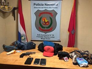 Detienen a presuntos motochorros que salieron “de gira” para asaltar - ABC en el Este - ABC Color