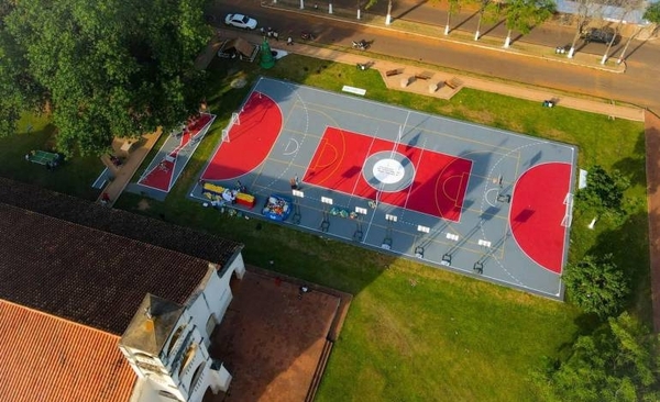 Diario HOY | Caazapá suma 5 nuevas Plazas Deportivas