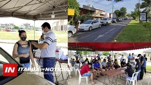 MASIVA CONCURRENCIA AL VACUNATORIO CONTRA EL COVID 19 EN ENCARNACIÓN. - Itapúa Noticias