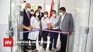 FUE INAUGURADA LA NUEVA USF DEL BARRIO CHAIPÉ DE ENCARNACIÓN. - Itapúa Noticias
