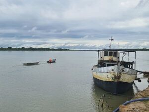 Leve freno del río Paraguay en bahía de Asunción - Nacionales - ABC Color