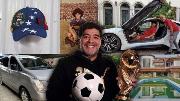 Extienden subasta de los bienes de Maradona por la falta de ofertas