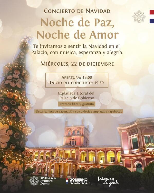 Oficina de la Primera Dama invita a su tradicional Concierto de Navidad - El Trueno