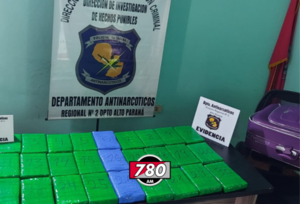 Incautan 30 kilos de supuesta cocaína en Ciudad del Este - Megacadena — Últimas Noticias de Paraguay