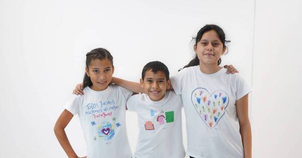 La Nación / Enseña por Paraguay presentó a los tres ganadores del concurso Trenzando Emociones