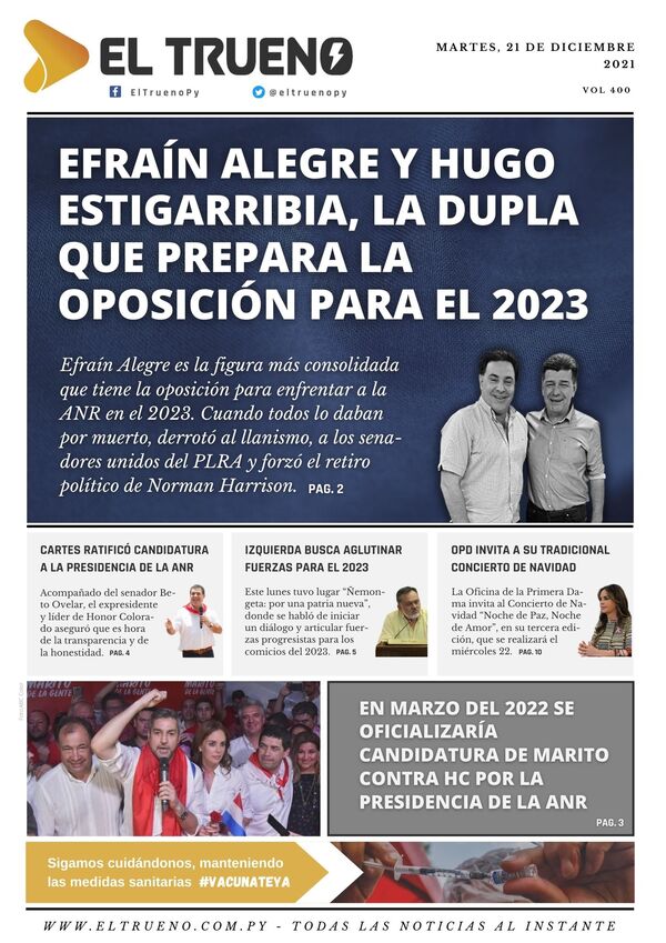 E-paper 21 de diciembre 2021 - El Trueno