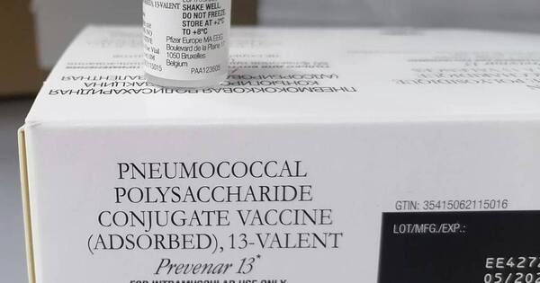 La Nación / Arribaron 150.000 vacunas antineumococo pediátricas