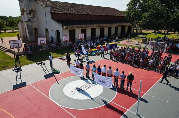 Caazapá, con nuevas plazas deportivas - Polideportivo - ABC Color