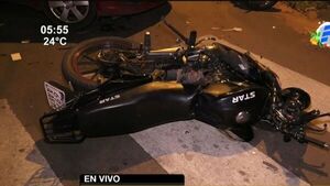 Delivery falleció tras ser chocado por un auto