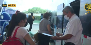 Terminal de Asunción: Masivo movimiento de pasajeros - C9N