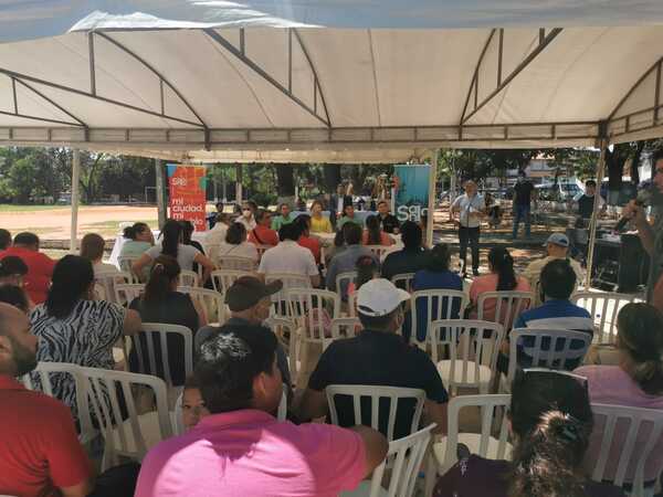 Plazas, empedrados y seguridad, las más solicitadas por las comisiones vecinales del "Gran Barcequillo" - San Lorenzo Hoy