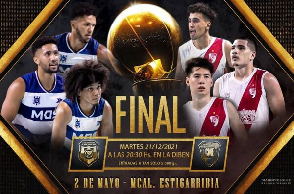 Básquetbol local: Sp. 2 de Mayo y Mariscal Estigarribia definen el Campeonato 2021