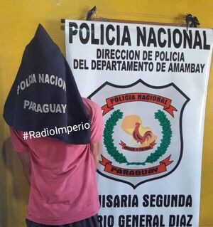 Recuperan objetos hurtados de una despensa y detienen a presunto autor