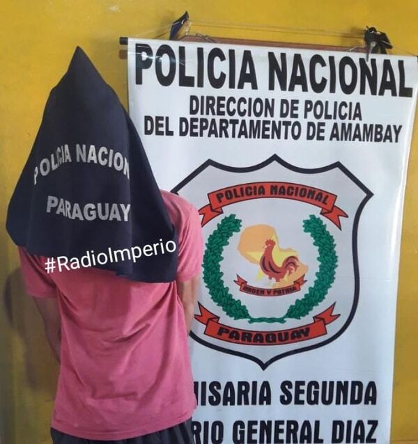 Recuperan objetos hurtados de una despensa y detienen a presunto autor