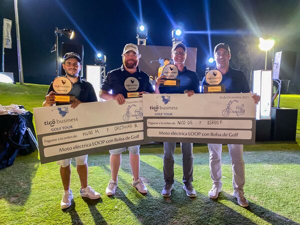 Realizan la gran final del Tigo Business Golf Tour