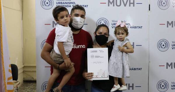 La Nación / Suman más de 100 familias beneficiadas con subsidio para primera vivienda del MUVH