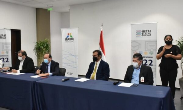 ITAIPU lanzó convocatoria 2022 para otorgar 3.000 becas universitarias a la juventud paraguaya