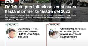 La Nación / LN PM: Las noticias más relevantes de la siesta del 21 de diciembre