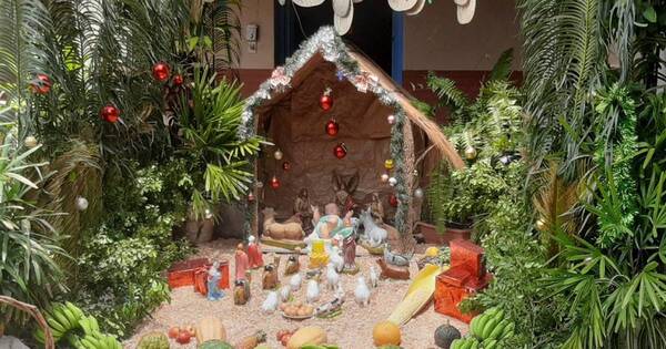 La Nación / Premian pesebres y tarjetas navideñas de hogares de adultos mayores