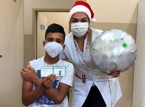 Inmunización con espíritu navideño