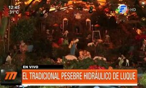 Pesebre hidráulico de Luque espera a los visitantes | Telefuturo