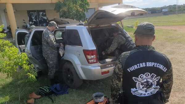Detienen a un brasilero con un vehículo blindado en San Alfredo