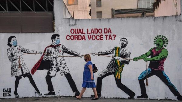 Covid: Sin datos de 7 estados, Brasil registra 75 muertes en 24 horas