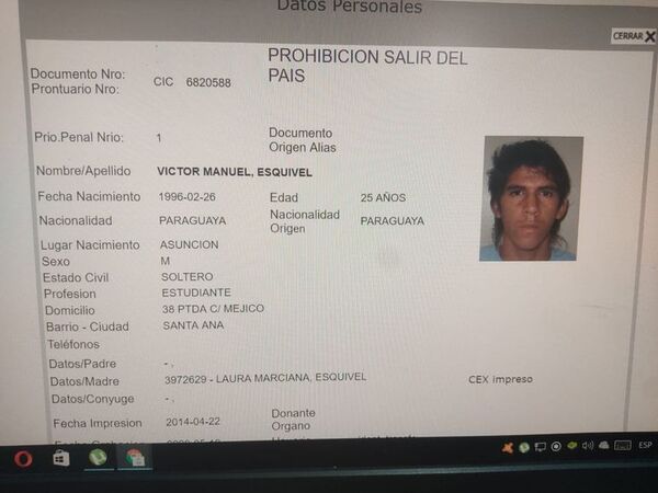 Exconvicto intentó evitar arresto con un arma de juguete - Nacionales - ABC Color
