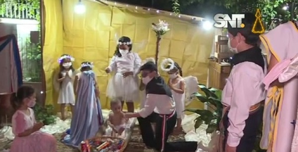 Sajonia: Pesebre viviente paraguayo - SNT