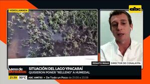 Cuestionan relleno de suelo en zona de humedales del Lago Ypacaraí - Mesa de Periodistas - ABC Color