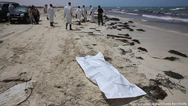 Hallan ahogadas al menos 160 personas durante la última semana en las costas de Libia - .::Agencia IP::.