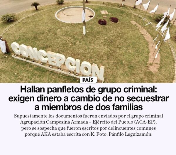 Hallan panfletos de grupo criminal: exigen dinero a cambio de no secuestrar a miembros de dos familias