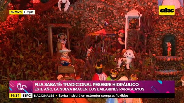 Pesebre hidráulico: Familia Sabaté alista todo para visitar el pesebre más famoso de Luque - Ensiestados - ABC Color