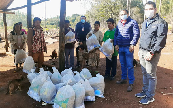 Gobernación del Alto Paraná no para con asistencias a personas más vulnerables | DIARIO PRIMERA PLANA