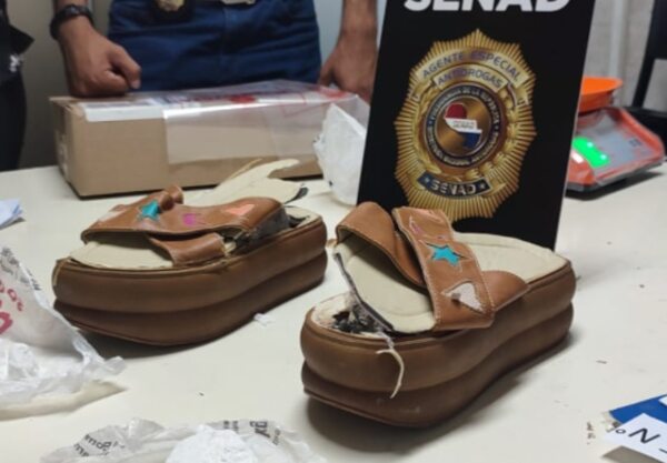 Cocaína oculta en zapatos: carga se dirigía a Italia - Nacionales - ABC Color