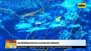 Meteorología prevé meses calurosos y bajas precipitaciones - ABC Noticias - ABC Color