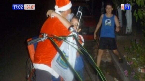 Papa Noel llegará en bici hasta el barrio Tablada de Asunción | Noticias Paraguay