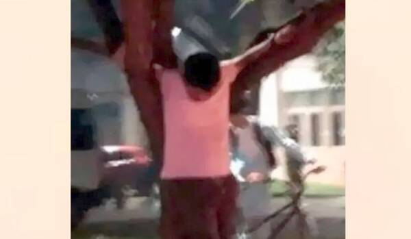 Crónica / Robaron y avei “crucificaron” a universitario en fiesta estudiantil