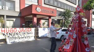 Hugo Javier es la  estrella del "árbol de la corrupción"