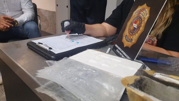 Quiso llevar cocaína a España y fue detenido