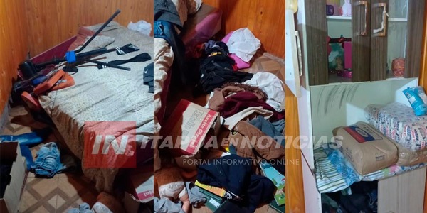 CINCO SUJETOS ARMADOS SE HACEN PASAR POR LA SENAD EN ASALTO. - Itapúa Noticias