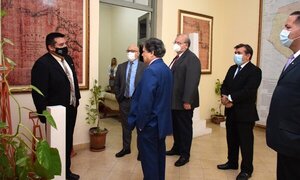 Canciller recibió informes sobre gestión de la Comisión Nacional Demarcadora de Límites - .::Agencia IP::.