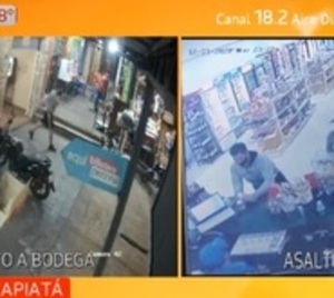 Cuchilleros vuelven a asaltar comercio en Capiatá - Paraguay.com