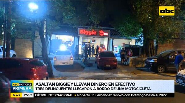 Asaltan un local de Biggie en Asunción - ABC Noticias - ABC Color