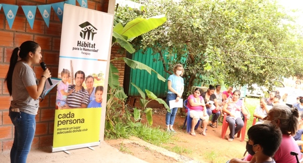Hábitat logró recaudar para mejorar los baños de la comunidad María Auxiliadora de Luque