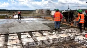 Construcción del Gran Hospital de Coronel Oviedo avanza con trabajos de cimentación - .::Agencia IP::.