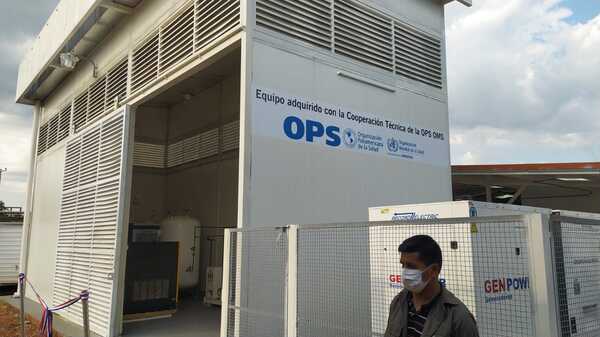 OPS entrega 2 plantas de oxígeno a Salud Pública - ADN Digital