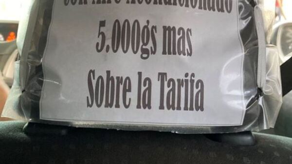 Bolt cobra G. 5.000 por poner aire acondicionado