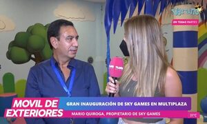 Grand Opening de SKY GAMES en Multiplaza – El parque de juegos más grande de Paraguay